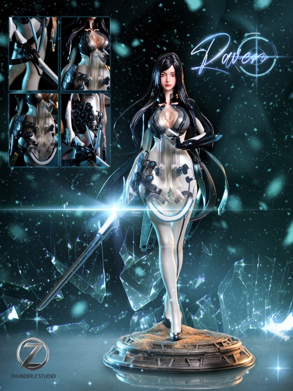 Thunder Z Studio Stellar Blade Raven Hot Sexy 1/4 Statue